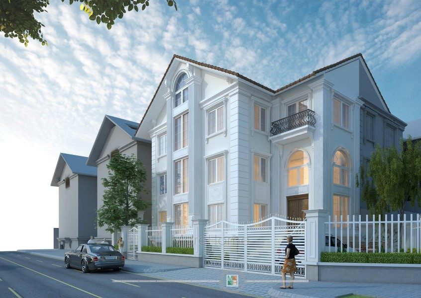 Thiết kế kiến trúc biệt thự EuroLand